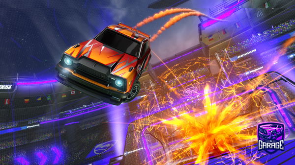 A Rocket League car design from MintDegree17471