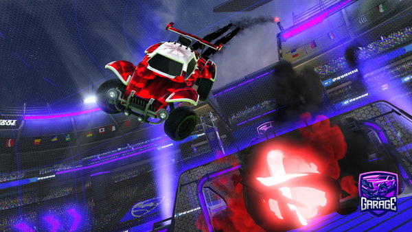A Rocket League car design from fak3t0m