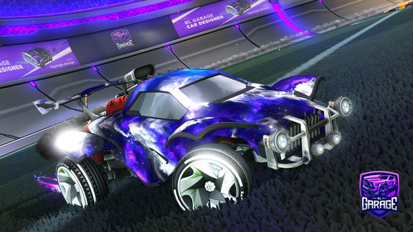 A Rocket League car design from Blackpanda7795