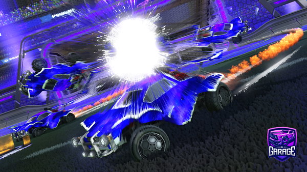 A Rocket League car design from MaikyRomain