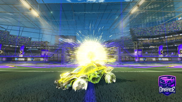 A Rocket League car design from Lime-Top-Hat