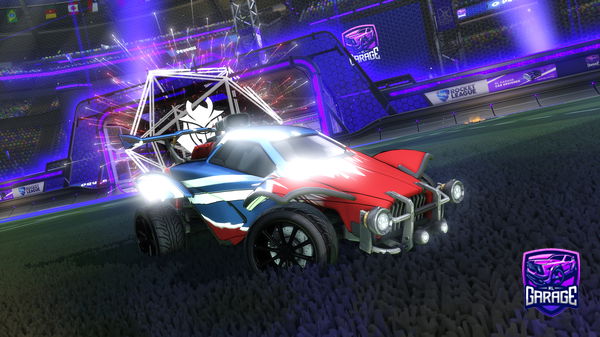 A Rocket League car design from Sharkboiii