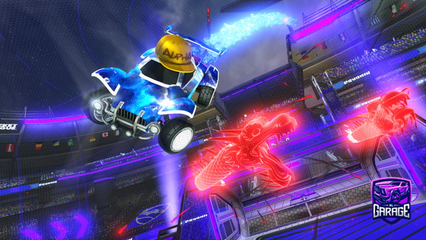 A Rocket League car design from gggameboi