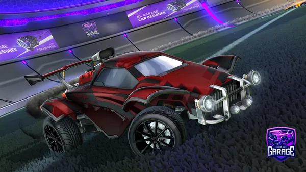 A Rocket League car design from stunseeb