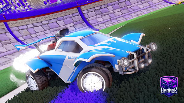 A Rocket League car design from Emmettt78