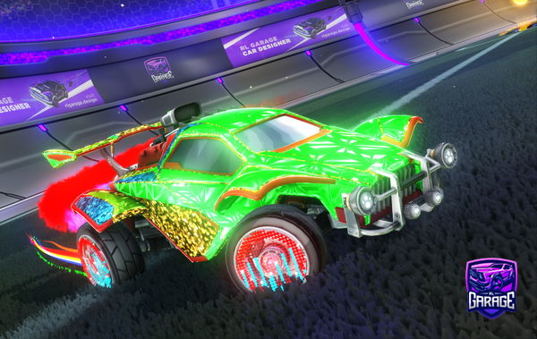 A Rocket League car design from TheGoodBoi119