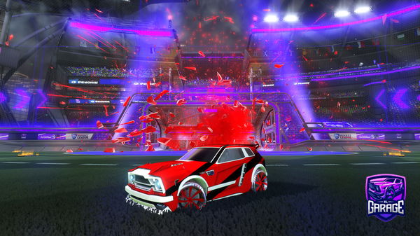 A Rocket League car design from tpf_kewin