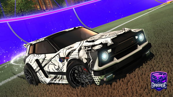 A Rocket League car design from smilingrn