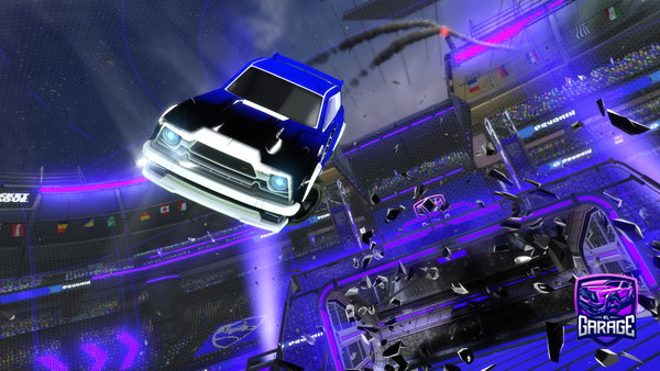 A Rocket League car design from SnowFS