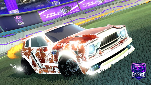 A Rocket League car design from SepticKiller344