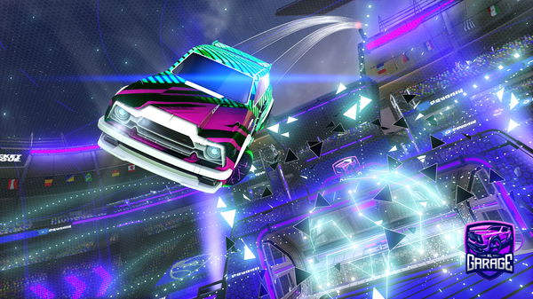 A Rocket League car design from waleedraid