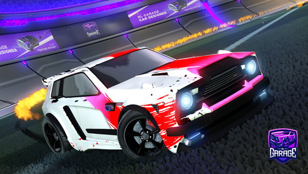 A Rocket League car design from HollyRL