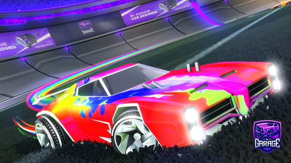 A Rocket League car design from Joelk116