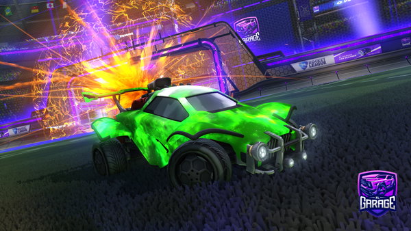 A Rocket League car design from can2042