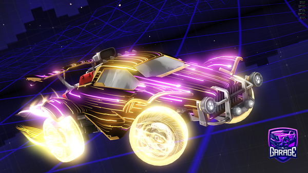 A Rocket League car design from frick_my_tm8