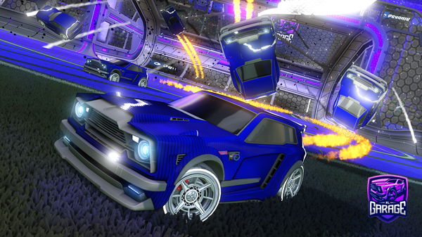 A Rocket League car design from Abhiwankenobi22