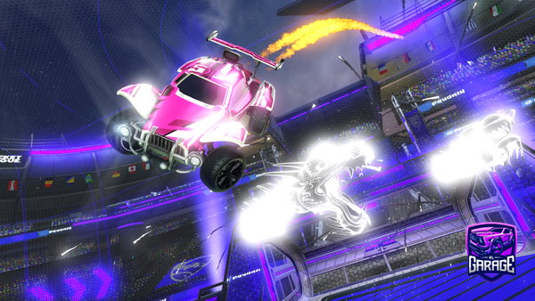 A Rocket League car design from HazzFitzz