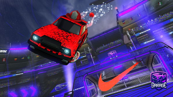 A Rocket League car design from Hdudnudb