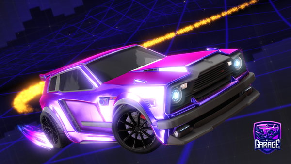 A Rocket League car design from sscdtho