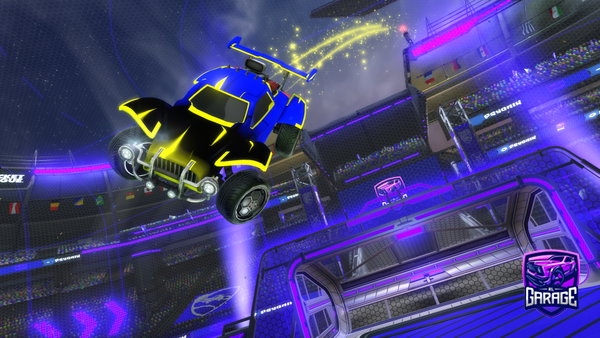 A Rocket League car design from Wigium