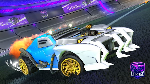 A Rocket League car design from Ellis11114