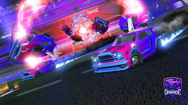 A Rocket League car design from Way22985