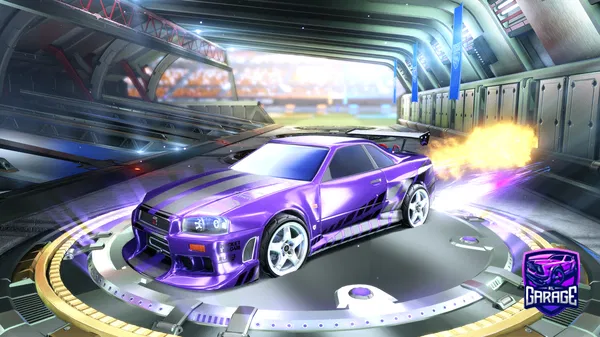 A Rocket League car design from damony