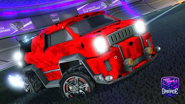 A Rocket League car design from HELL78