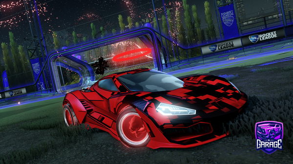 A Rocket League car design from Greatdane56