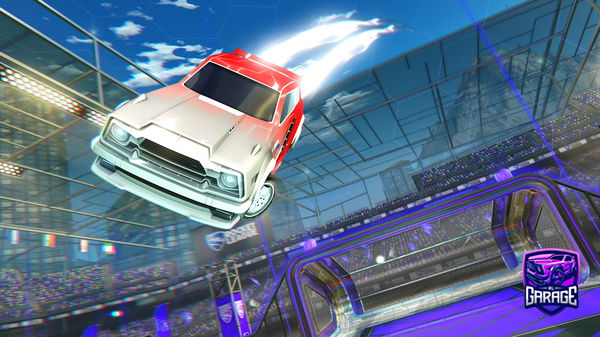 A Rocket League car design from AsphaltSportRL