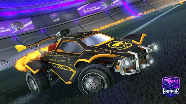 A Rocket League car design from LividRL