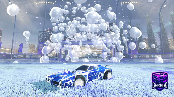 A Rocket League car design from Skull_rabu