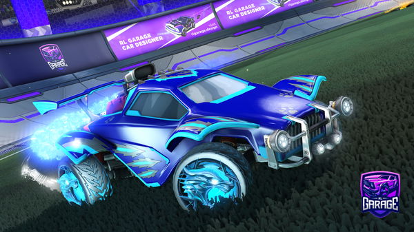 A Rocket League car design from HIGHpro