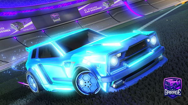 A Rocket League car design from catslikecheese2