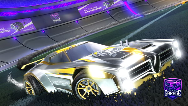 A Rocket League car design from xEMIRUJx