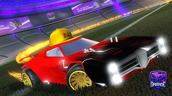A Rocket League car design from sp4rkzz