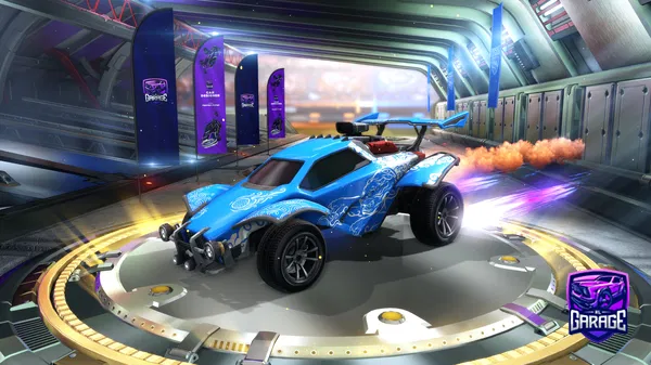 A Rocket League car design from Dumbomb