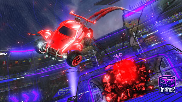 A Rocket League car design from CJMont12