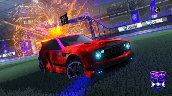 A Rocket League car design from mikey5469