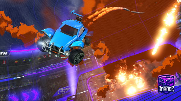 A Rocket League car design from Rodriotaku0906