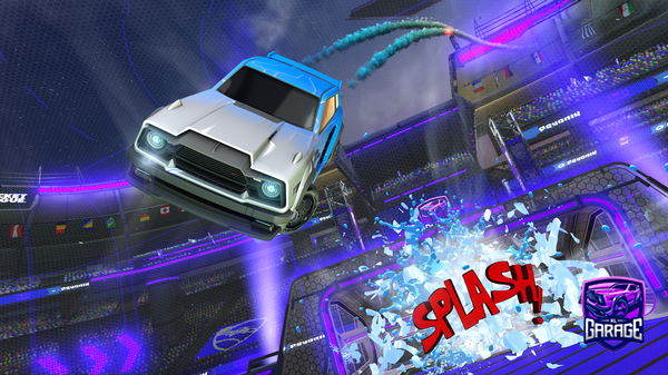 A Rocket League car design from Dxriaaan