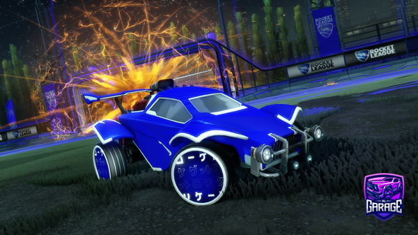 A Rocket League car design from TtvMechXsweat