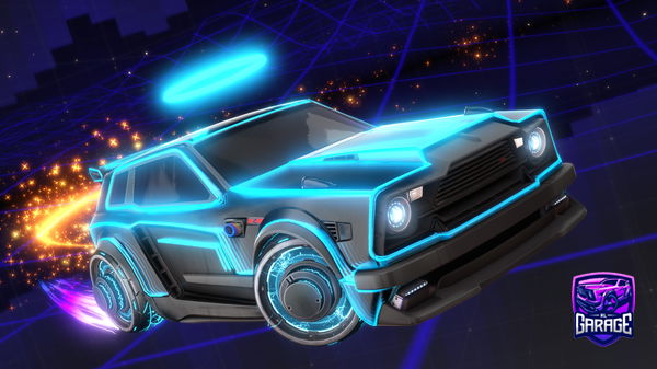 A Rocket League car design from cesitron5291