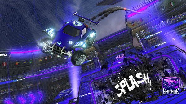 A Rocket League car design from s5amppu