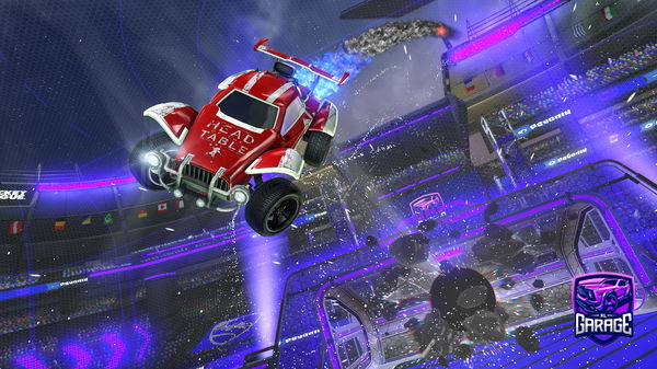 A Rocket League car design from ozzwall