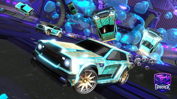 A Rocket League car design from God-Punisher007