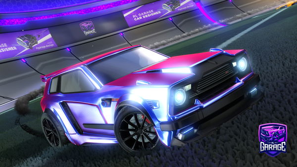 A Rocket League car design from JETSO34