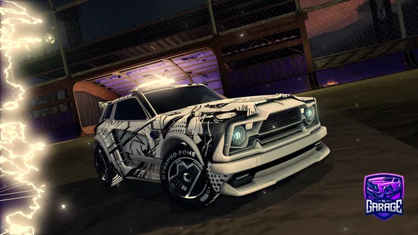 A Rocket League car design from Krak3n_Xray