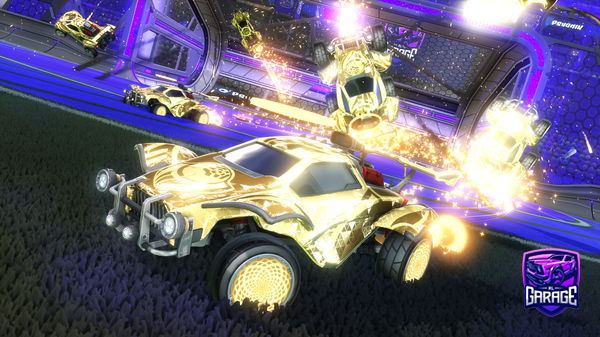 A Rocket League car design from Hxyd