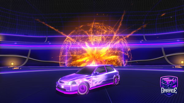 A Rocket League car design from ZielCzerv